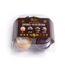 Load image into Gallery viewer, Sweets From the Earth Assorted Cupcakes 4pk 320g
