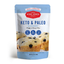 Load image into Gallery viewer, Miss Jones Baking Co. Keto Paleo Blueberry Muffin Mix 300g
